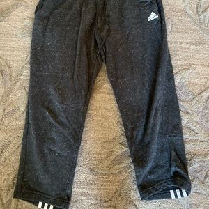 Large Adidas Cropped Sweatpants